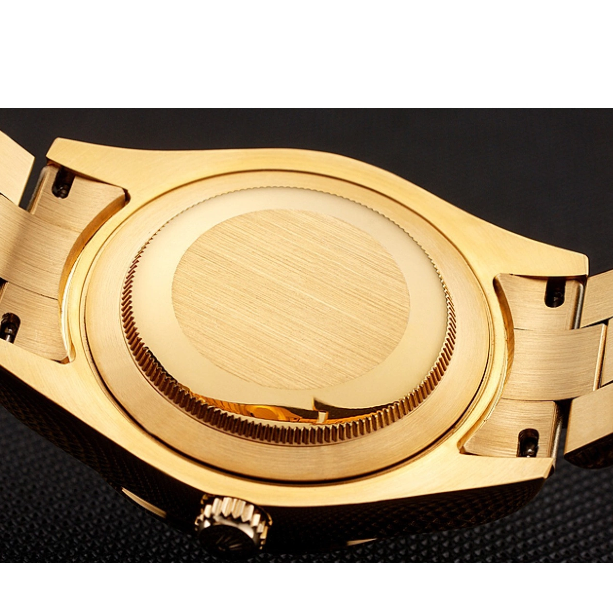 Best AAA Replica Sites 1454100 Champagne And Bracelet Swiss Rubies Dial Day-Date Diamonds Rolex Gold 0622